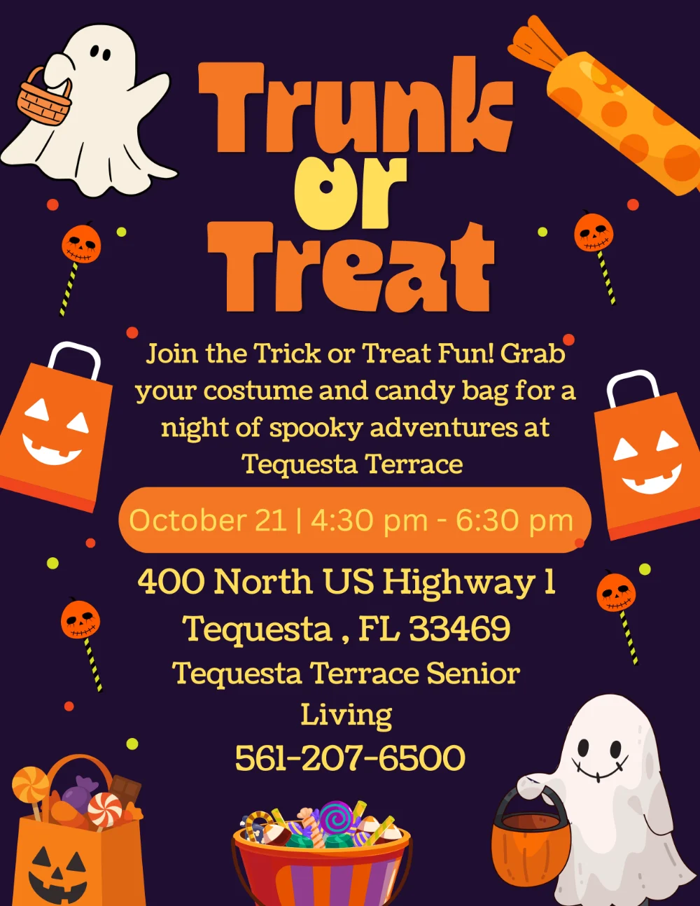 Trunk or Treat at Tequesta Terrace